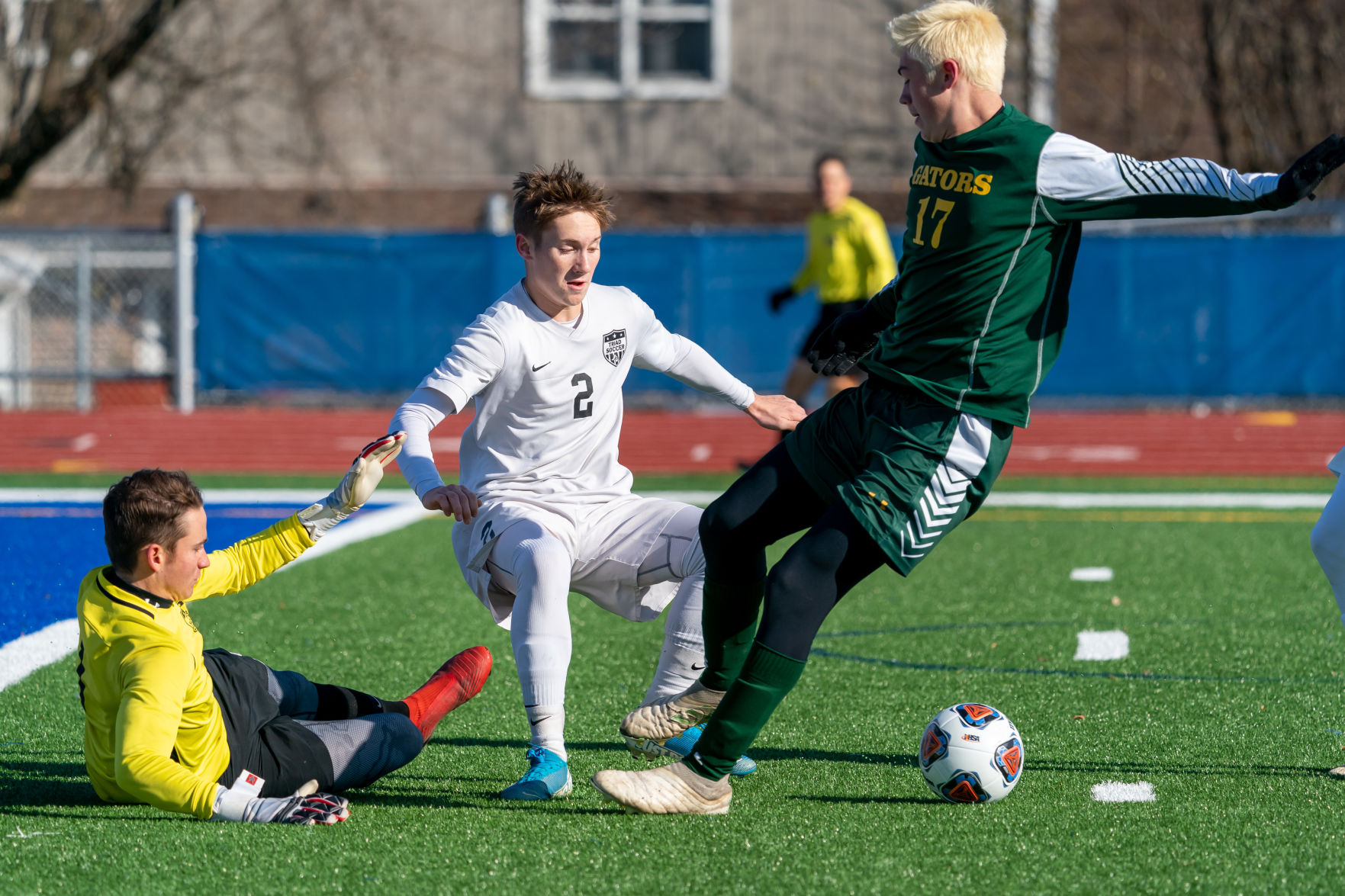 Class 2A state semifinal: Crystal Lake South 2, Triad 0